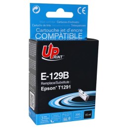 UPrint kompatybilny ink / tusz z C13T12914010, T1291, E-129B, black, 14ml