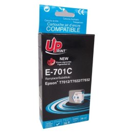 UPrint kompatybilny ink / tusz z C13T70124010, E-701C, cyan, 3200s, 36ml