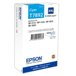 Epson oryginalny ink / tusz C13T789240, T789, XXL, cyan, 4000s, 34ml, 1szt