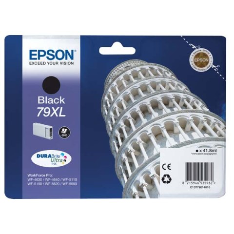 Epson oryginalny ink / tusz C13T79014010, 79XL, XL, black, 2600s, 42ml, 1szt