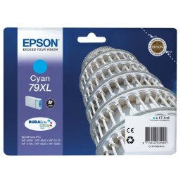 Epson oryginalny ink / tusz C13T79024010, 79XL, XL, cyan, 2000s, 17ml, 1szt