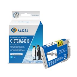 G&G kompatybilny ink / tusz z C13T03A24010, 603XL, NP-R-0603XLC, cyan, 350s