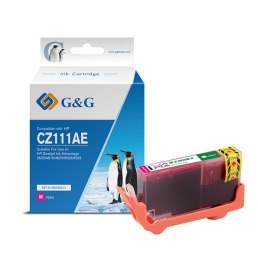 G&G kompatybilny ink / tusz z CZ111AE, NP-H-0655M(HP655, magenta, 600s