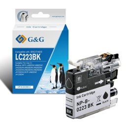 G&G kompatybilny ink / tusz z LC223BK, NP-B-0223BK, black, 14,6ml, ml