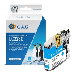 G&G kompatybilny ink / tusz z LC223C, NP-B-0223C, cyan, 9ml, ml