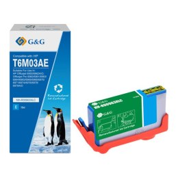 G&G kompatybilny ink / tusz z T6M03AE, HP 903XL, NH-R00903XLC, cyan, 825s