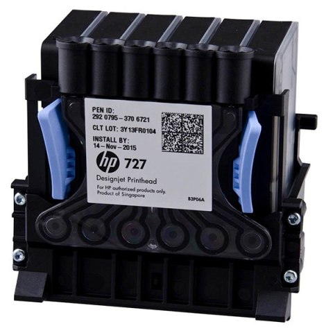 HP oryginalny Zestaw do wymiany głowicy B3P06A, HP 727, CMYK HP oryginalny Zestaw do wymiany głowicy B3P06A, HP 727, CMYK