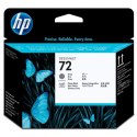 HP oryginalny głowica drukująca C9380A, HP 72, grey/black