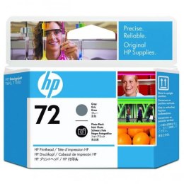 HP oryginalny głowica drukująca C9380A, HP 72, grey/black