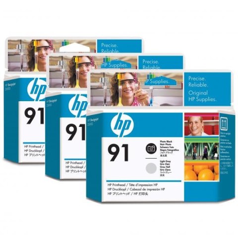 HP oryginalny głowica drukująca C9460A, HP 91, matte black/cyan HP oryginalny głowica drukująca C9460A, HP 91, matte black/cyan