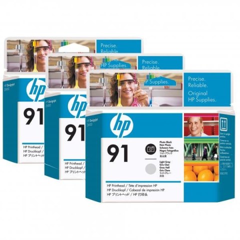 HP oryginalny głowica drukująca C9462A, HP 91, light cyan/light magenta HP oryginalny głowica drukująca C9462A, HP 91, light cyan/light magenta