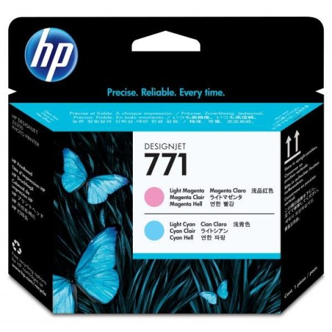 HP oryginalny głowica drukująca CE019A, HP 771, light cyan/light magenta