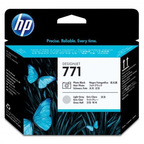 HP oryginalny głowica drukująca CE020A, HP 771, photo black/light grey