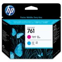 HP oryginalny głowica drukująca CH646A, HP 761, magenta/cyan