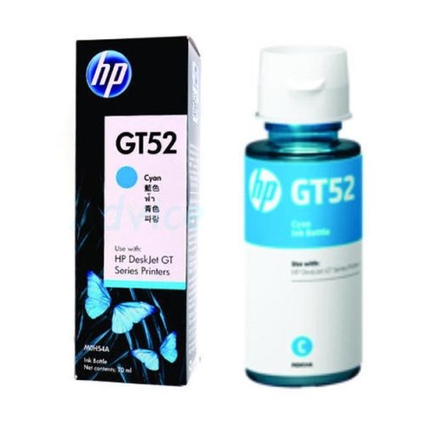 HP oryginalny ink bottle M0H54AE, HP GT52, cyan, 8000s, 70ml HP oryginalny ink bottle M0H54AE, HP GT52, cyan, 8000s, 70ml