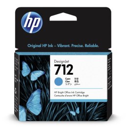 HP oryginalny ink / tusz 3ED67A, HP 712, cyan, 29ml