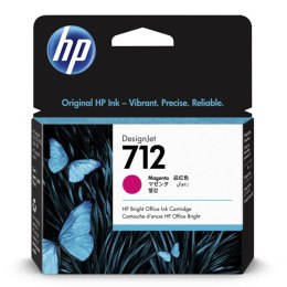 HP oryginalny ink / tusz 3ED68A, HP 712, magenta, 29ml