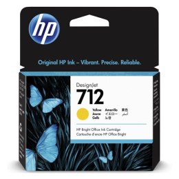 HP oryginalny ink / tusz 3ED69A, HP 712, yellow, 29ml