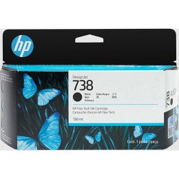 HP oryginalny ink / tusz 498N4A, HP 738, black, 130ml