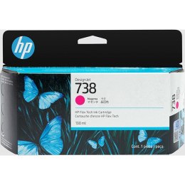 HP oryginalny ink / tusz 498N6A, HP 738, magenta, 130ml