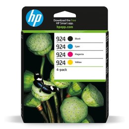 HP oryginalny ink / tusz 6C3Z1NE, HP 924, CMYK, 500/3*400s