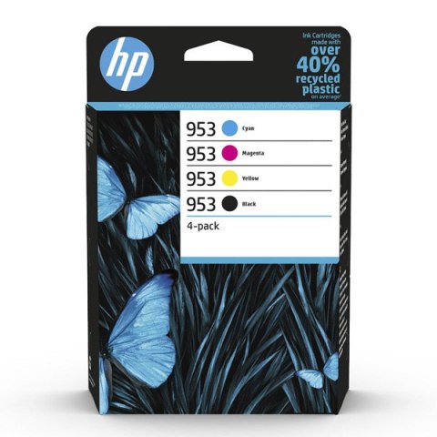 HP oryginalny ink / tusz 6ZC69AE, HP 953, CMYK, 4-pack