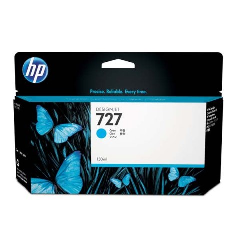 HP oryginalny ink / tusz B3P19A, HP 727, cyan, 130ml