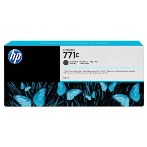 HP oryginalny ink / tusz B6Y07A, HP 771C, matte black, 775ml