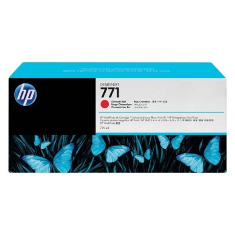 HP oryginalny ink / tusz B6Y08A, HP 771C, chromatic red, 775ml