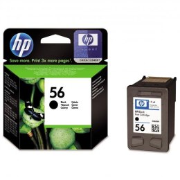 HP oryginalny ink / tusz C6656AE, HP 56, black, 520s, 19ml