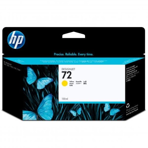 HP oryginalny ink / tusz C9373A, HP 72, yellow, 130ml