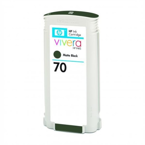HP oryginalny ink / tusz C9448A, HP 70, matte black, 130ml HP oryginalny ink / tusz C9448A, HP 70, matte black, 130ml
