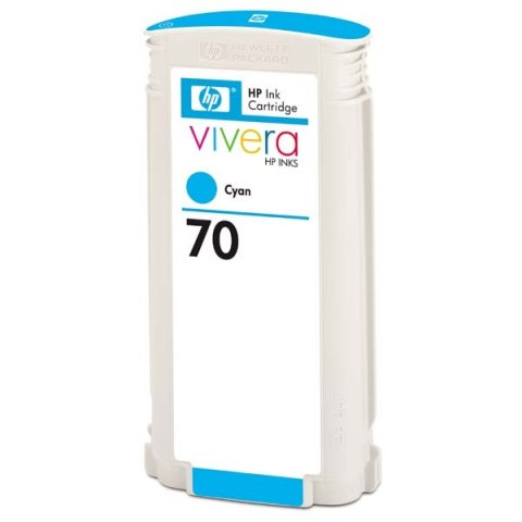 HP oryginalny ink / tusz C9452A, HP 70, cyan, 130ml HP oryginalny ink / tusz C9452A, HP 70, cyan, 130ml