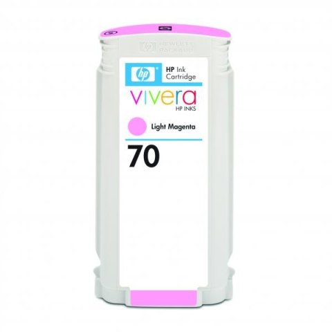 HP oryginalny ink / tusz C9455A, HP 70, light magenta, 130ml