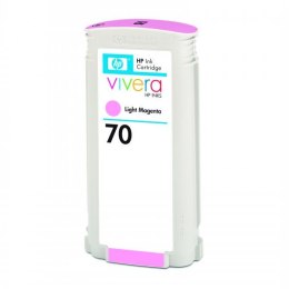 HP oryginalny ink / tusz C9455A, HP 70, light magenta, 130ml