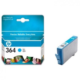 HP oryginalny ink / tusz CB318EE, HP 364, cyan, blistr, 300s