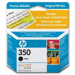 HP oryginalny ink / tusz CB335EE, HP 350, black, 4,5ml