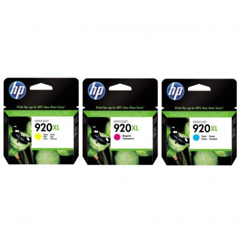 HP oryginalny ink / tusz CD972AE, HP 920XL, cyan, 700s HP oryginalny ink / tusz CD972AE, HP 920XL, cyan, 700s