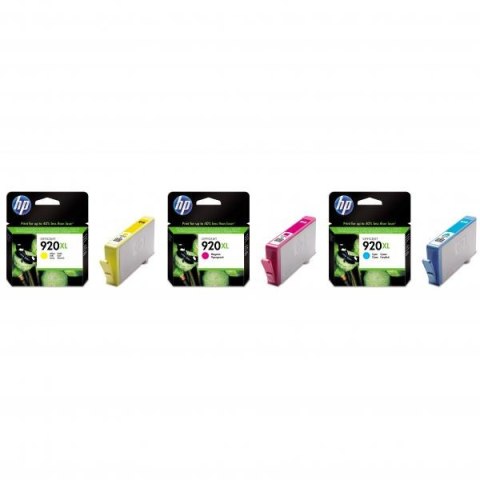 HP oryginalny ink / tusz CD972AE, HP 920XL, cyan, 700s HP oryginalny ink / tusz CD972AE, HP 920XL, cyan, 700s