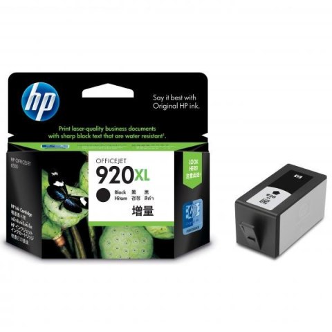 HP oryginalny ink / tusz CD975AE, HP 920XL, black, 1200s