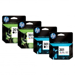 HP oryginalny ink / tusz CH564EE, HP 301XL, color, 300s