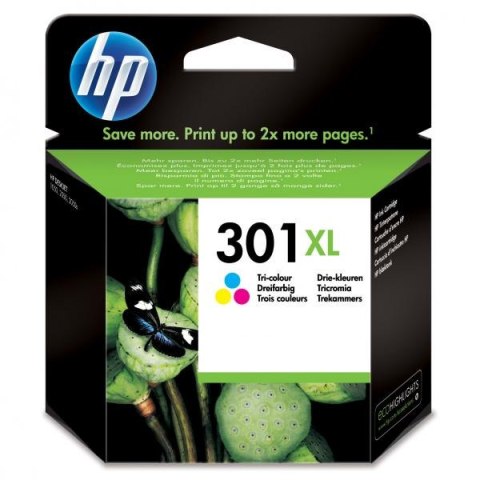 HP oryginalny ink / tusz CH564EE, HP 301XL, color, blistr, 300s