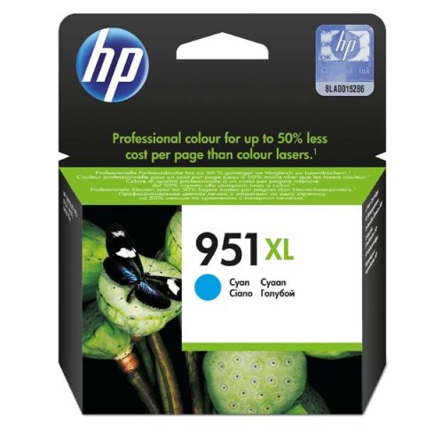 HP oryginalny ink / tusz CN046AE, HP 951XL, cyan, blistr, 1500s, 24ml