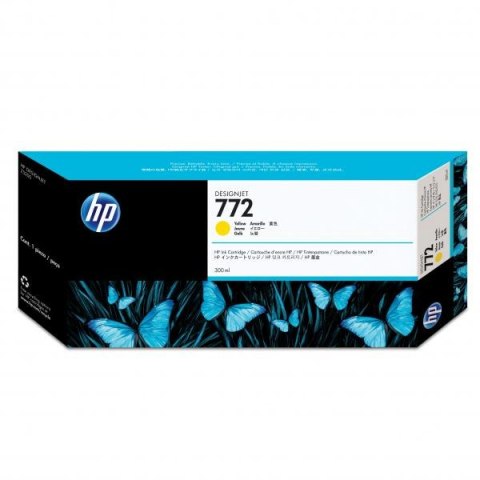 HP oryginalny ink / tusz CN630A, HP 772, yellow, 300ml