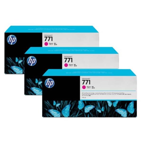 HP oryginalny ink / tusz CR252A, HP 771, magenta, 3x775ml, EOL