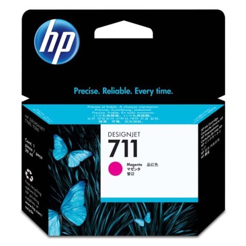 HP oryginalny ink / tusz CZ131A, HP 711, magenta, 29ml