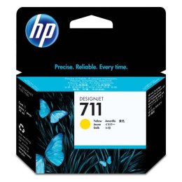 HP oryginalny ink / tusz CZ132A, HP 711, yellow, 29ml