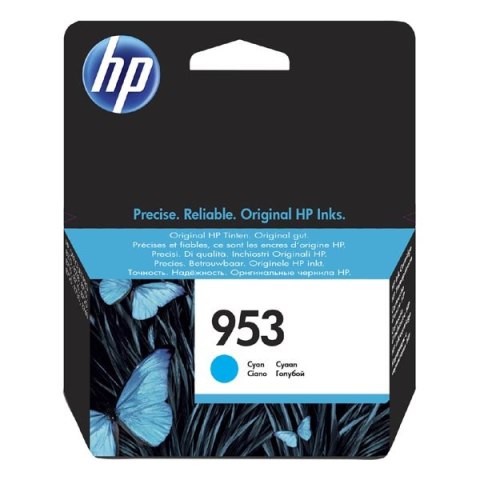 HP oryginalny ink / tusz F6U12AE, HP 953, cyan, blistr, 700s, 10ml