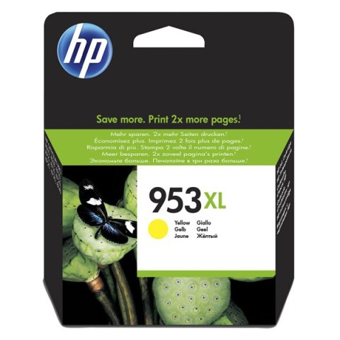 HP oryginalny ink / tusz F6U18AE, HP 953XL, yellow, 1600s, 20ml, high capacity