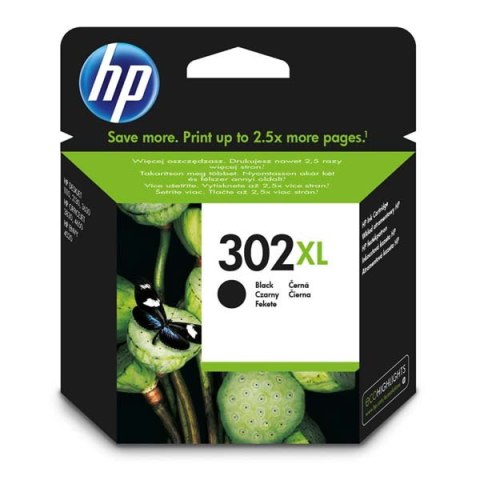 HP oryginalny ink / tusz F6U68AE, HP 302XL, black